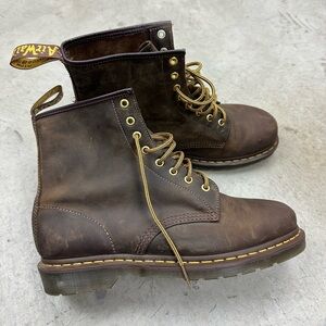 Dr. Martens 1460 Crazy Horse Leather Lace Up Boots